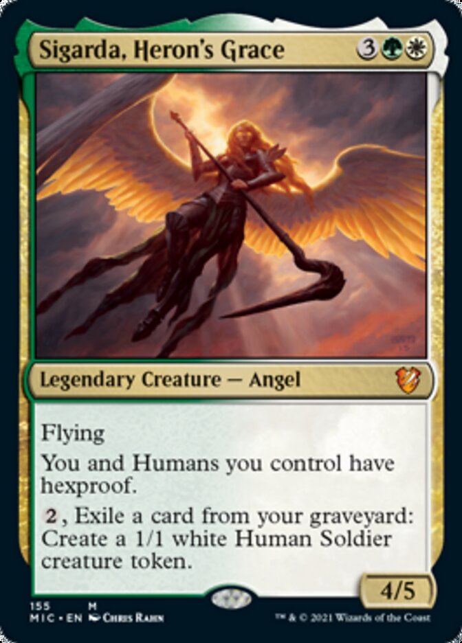 Sigarda, Heron's Grace [Innistrad: Midnight Hunt Commander] | Webway Games