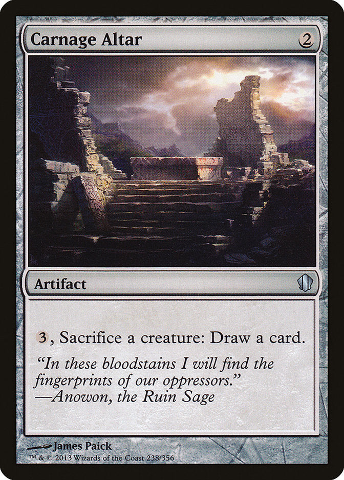 Carnage Altar [Commander 2013] | Webway Games