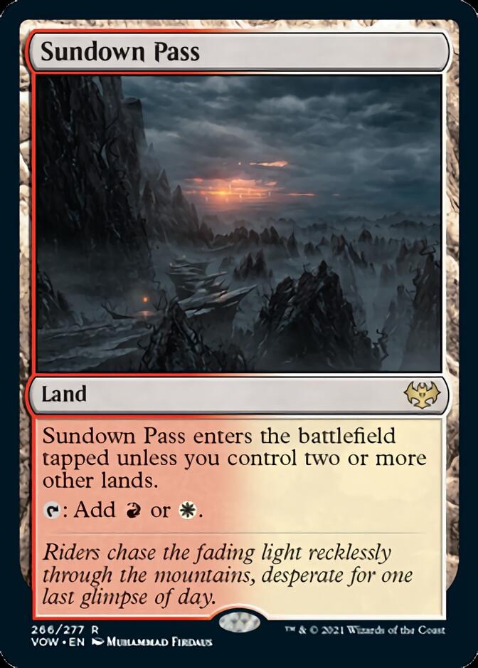 Sundown Pass [Innistrad: Crimson Vow] | Webway Games