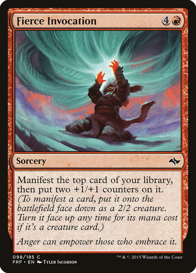 Fierce Invocation [Fate Reforged] | Webway Games