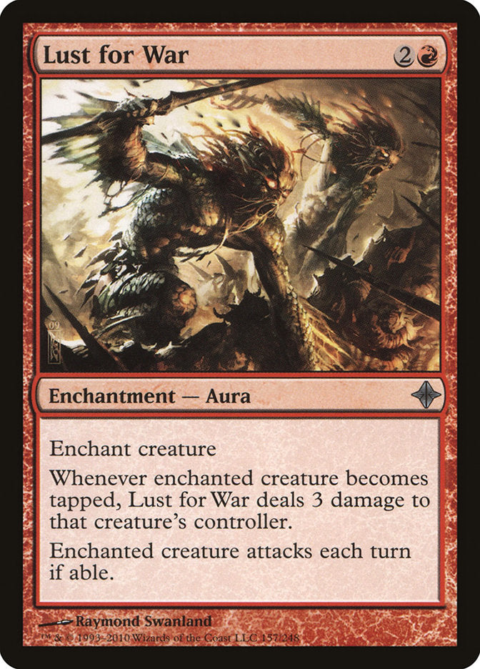Lust for War [Rise of the Eldrazi] | Webway Games