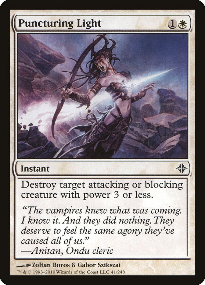 Puncturing Light [Rise of the Eldrazi] | Webway Games