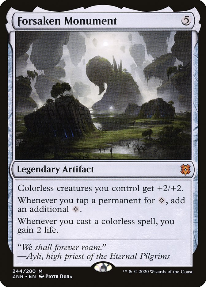 Forsaken Monument [Zendikar Rising] | Webway Games