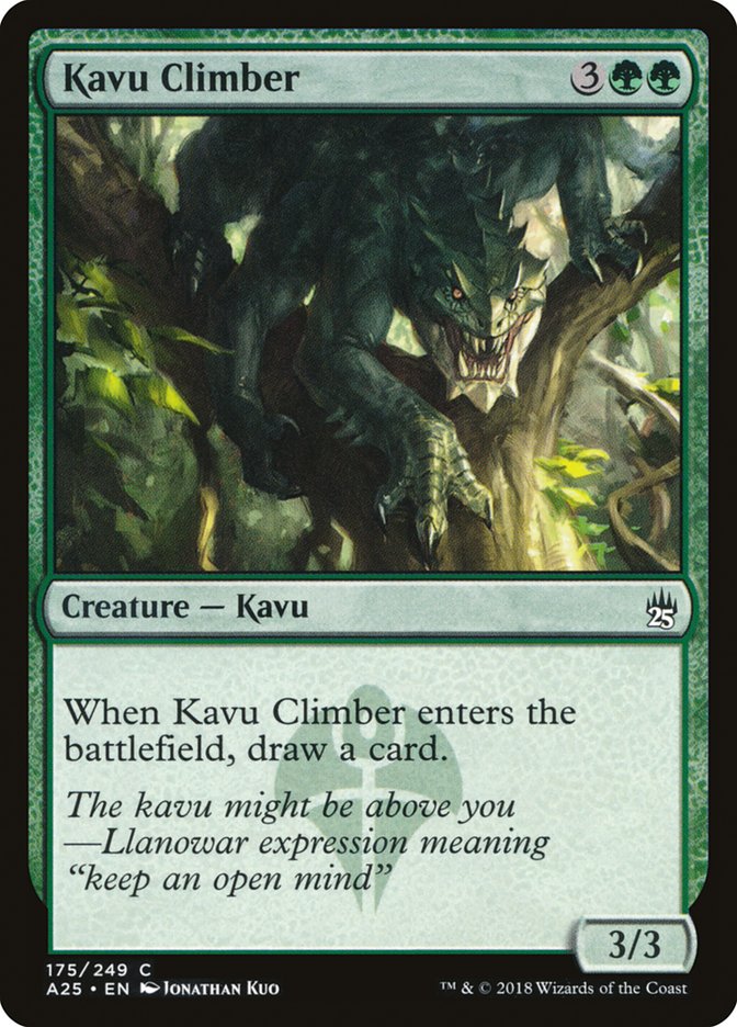 Kavu Climber [Masters 25] | Webway Games