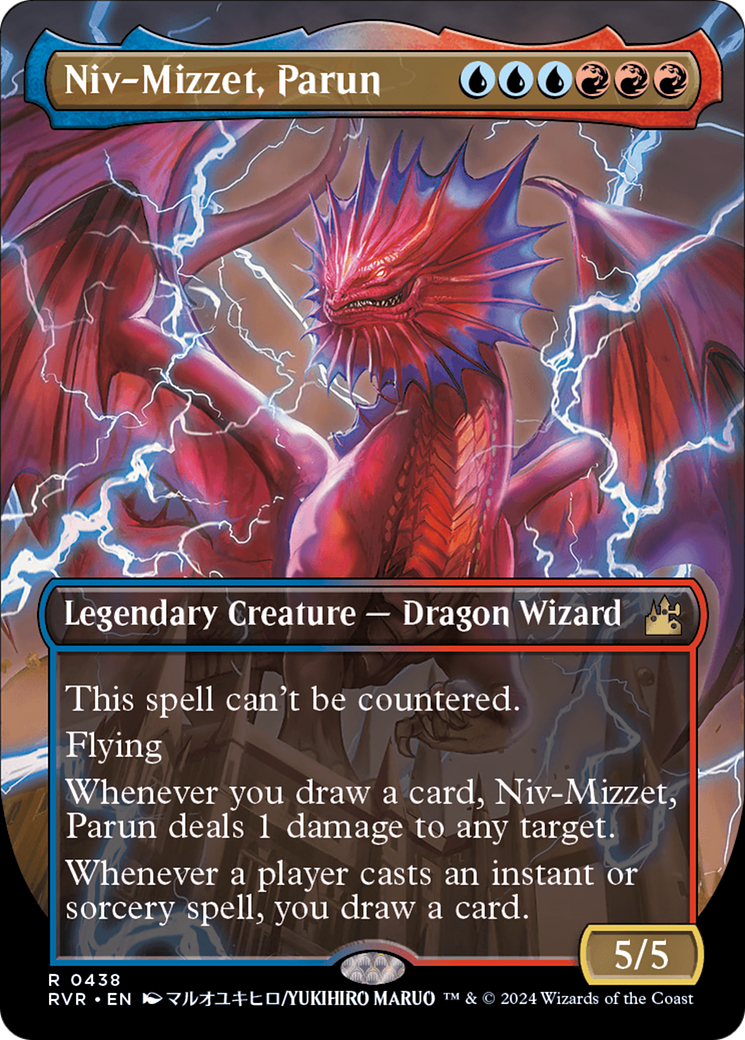 Niv-Mizzet, Parun (Anime Borderless) [Ravnica Remastered] | Webway Games