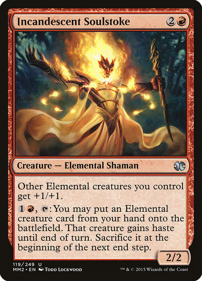 Incandescent Soulstoke [Modern Masters 2015] | Webway Games