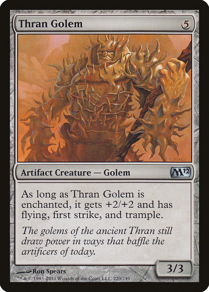 Thran Golem [Magic 2012] | Webway Games