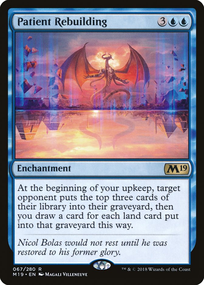 Patient Rebuilding [Core Set 2019] | Webway Games