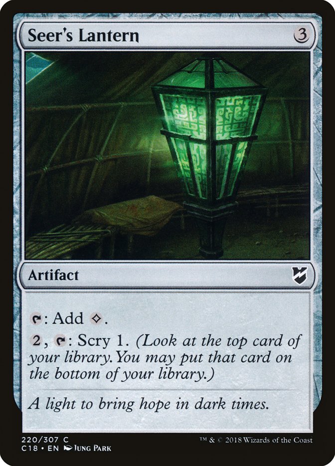 Seer's Lantern [Commander 2018] | Webway Games