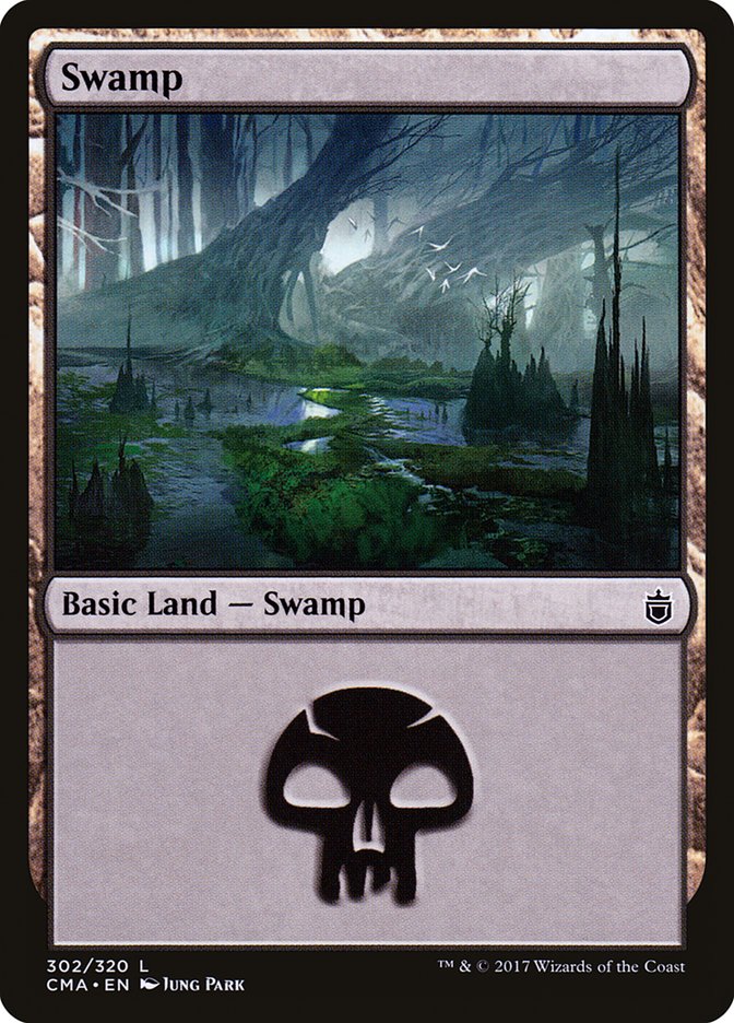 Swamp (#302) [Commander Anthology]