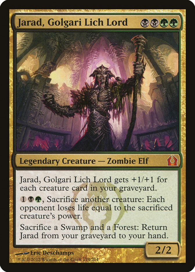 Jarad, Golgari Lich Lord [Return to Ravnica] | Webway Games
