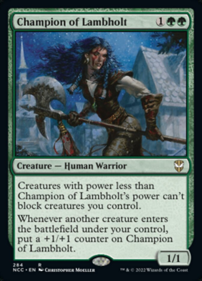Champion of Lambholt [Streets of New Capenna Commander] | Webway Games