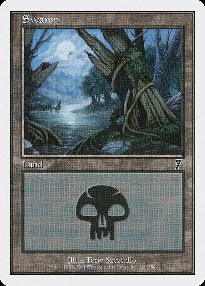 Swamp (#349) [Seventh Edition] | Webway Games