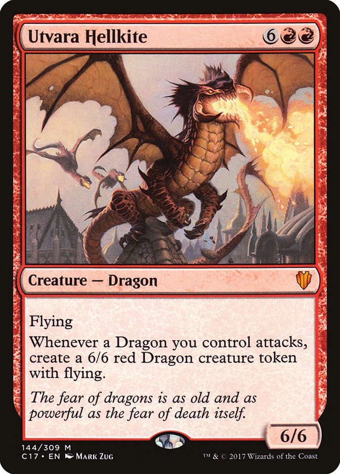 Utvara Hellkite [Commander 2017] | Webway Games