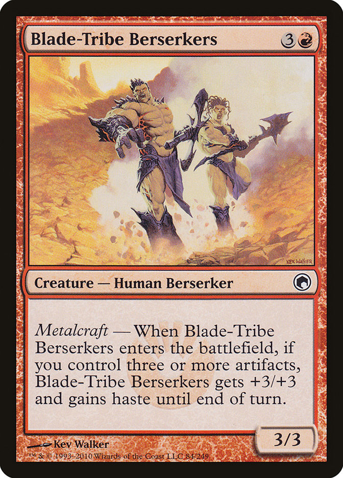 Blade-Tribe Berserkers [Scars of Mirrodin] | Webway Games
