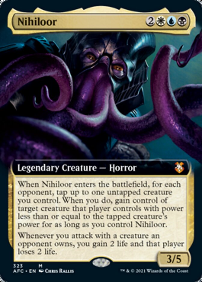 Nihiloor (Extended) [Dungeons & Dragons: Adventures in the Forgotten Realms Commander] | Webway Games