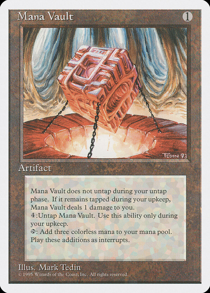 Mana Vault [Fourth Edition] | Webway Games