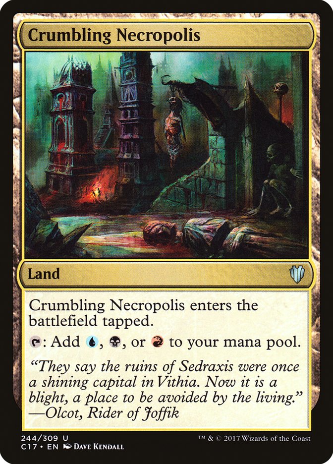 Crumbling Necropolis [Commander 2017] | Webway Games