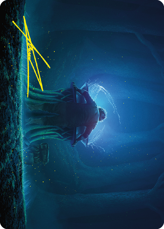 Samwise Gamgee Art Card (52/81) (Gold-Stamped Signature) [The Lord of the Rings: Tales of Middle-earth Art Series] | Webway Games