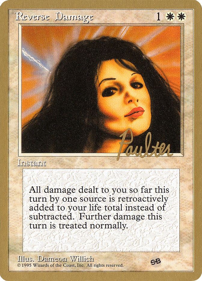 Reverse Damage (Preston Poulter) (SB) [Pro Tour Collector Set] | Webway Games