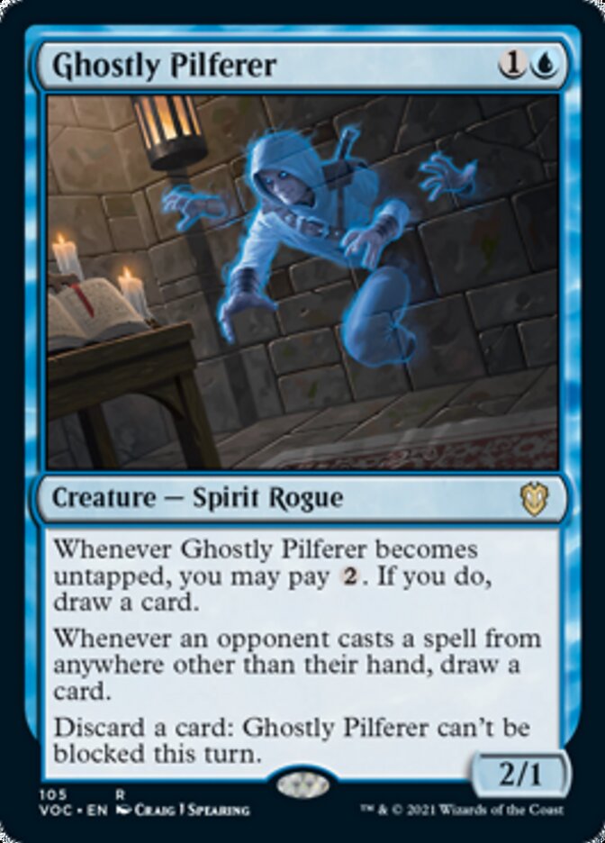 Ghostly Pilferer [Innistrad: Crimson Vow Commander] | Webway Games