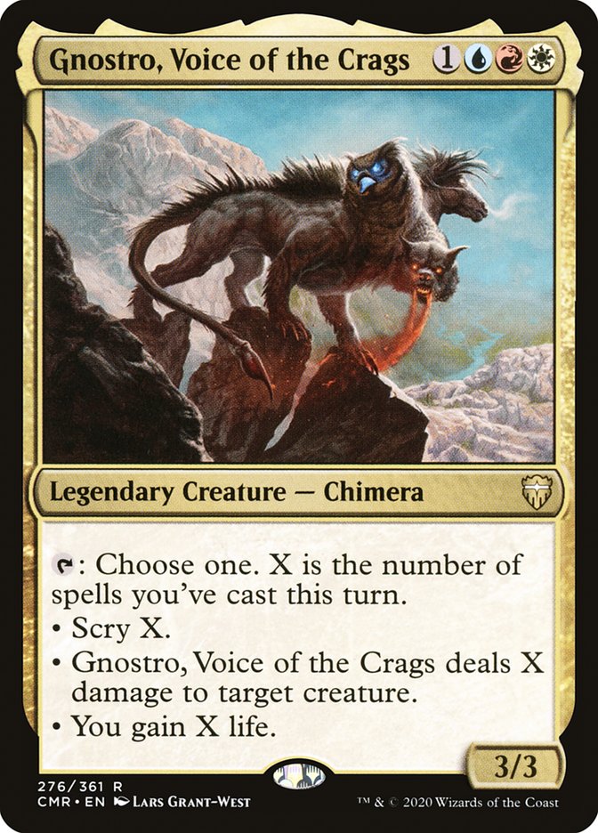 Gnostro, Voice of the Crags [Commander Legends] | Webway Games