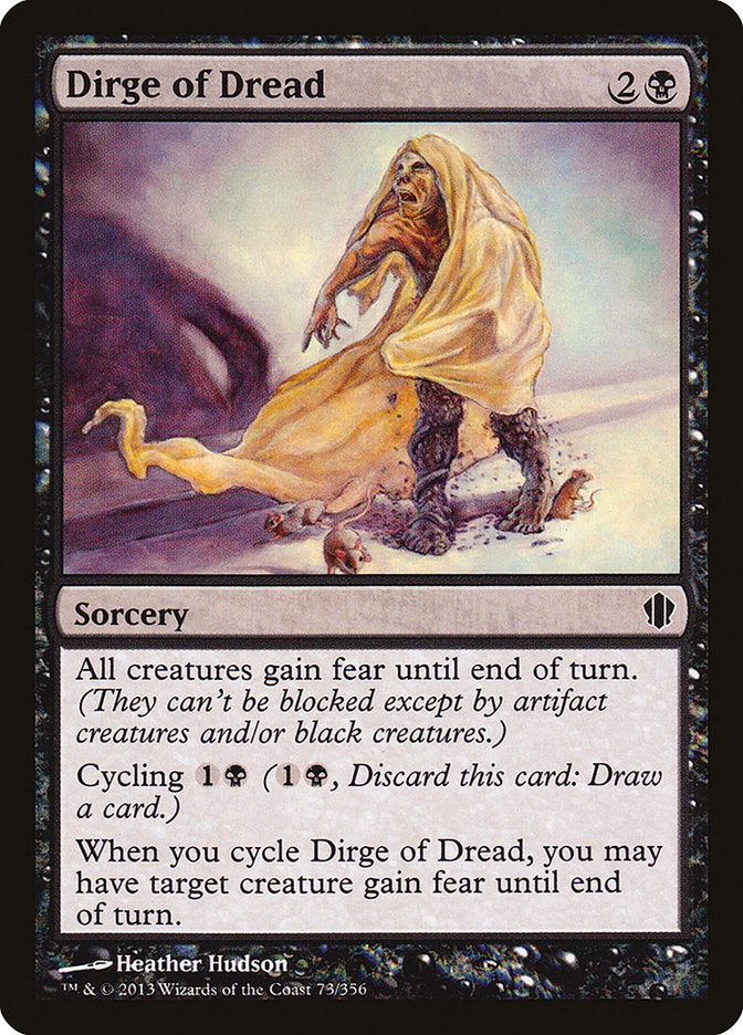 Dirge of Dread [Commander 2013] | Webway Games