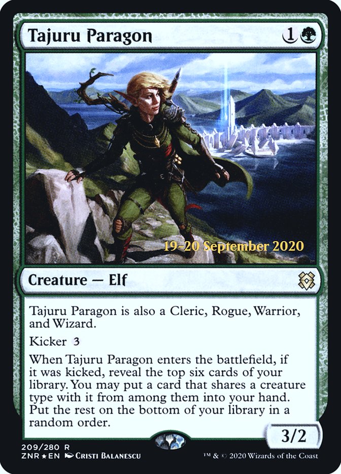 Tajuru Paragon  [Zendikar Rising Prerelease Promos] | Webway Games