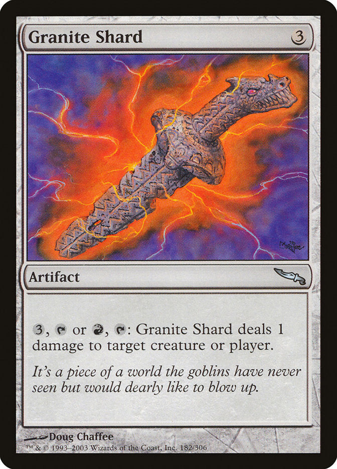 Granite Shard [Mirrodin] | Webway Games