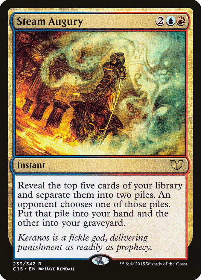 Steam Augury [Commander 2015] | Webway Games