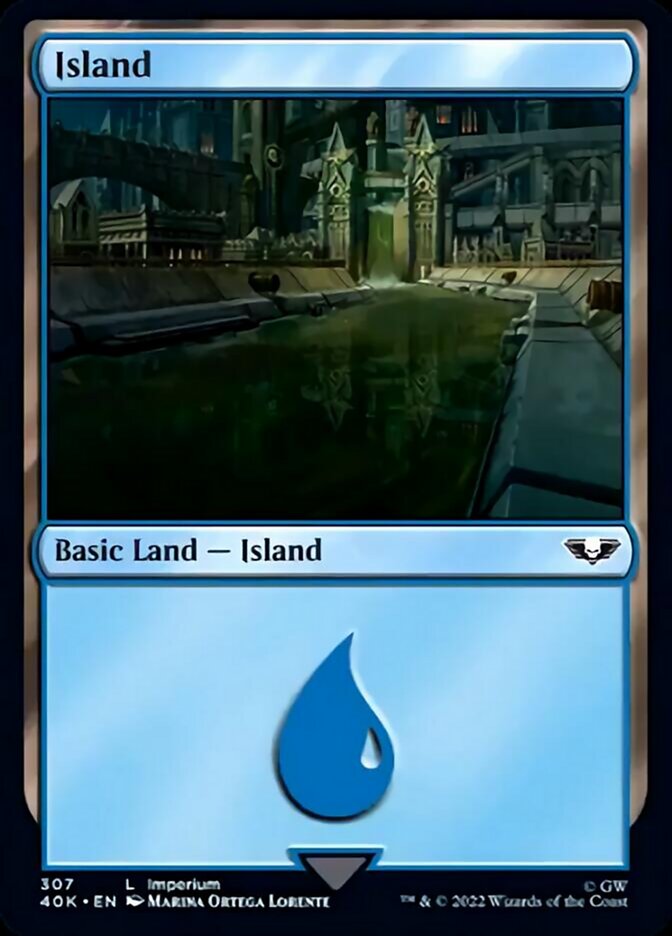 Island (307) [Universes Beyond: Warhammer 40,000] | Webway Games