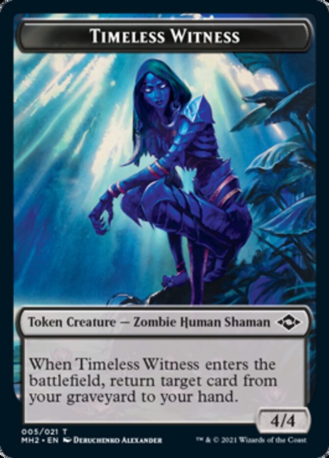Timeless Witness Token // Treasure Token (#20) [Modern Horizons 2 Tokens] | Webway Games
