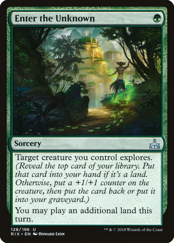 Enter the Unknown [Rivals of Ixalan] | Webway Games