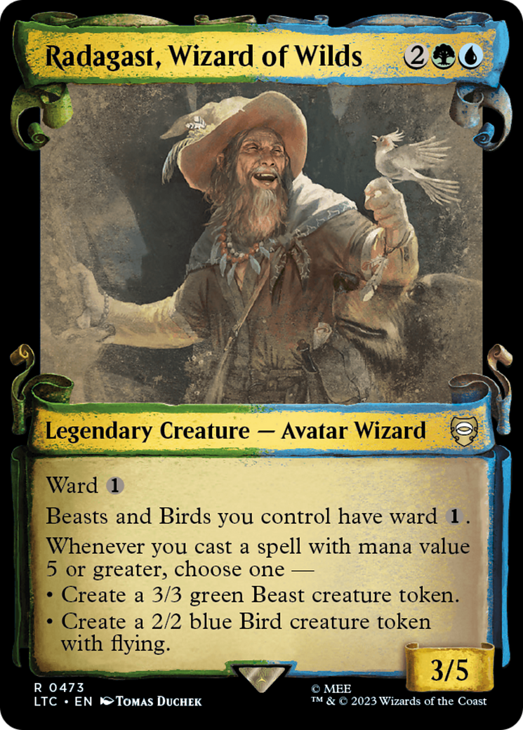 Radagast, Wizard of Wilds [The Lord of the Rings: Tales of Middle-Earth Commander Showcase Scrolls] | Webway Games