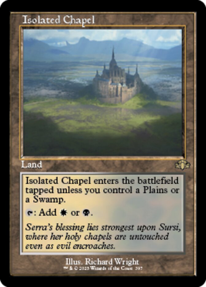 Isolated Chapel (Retro) [Dominaria Remastered] | Webway Games