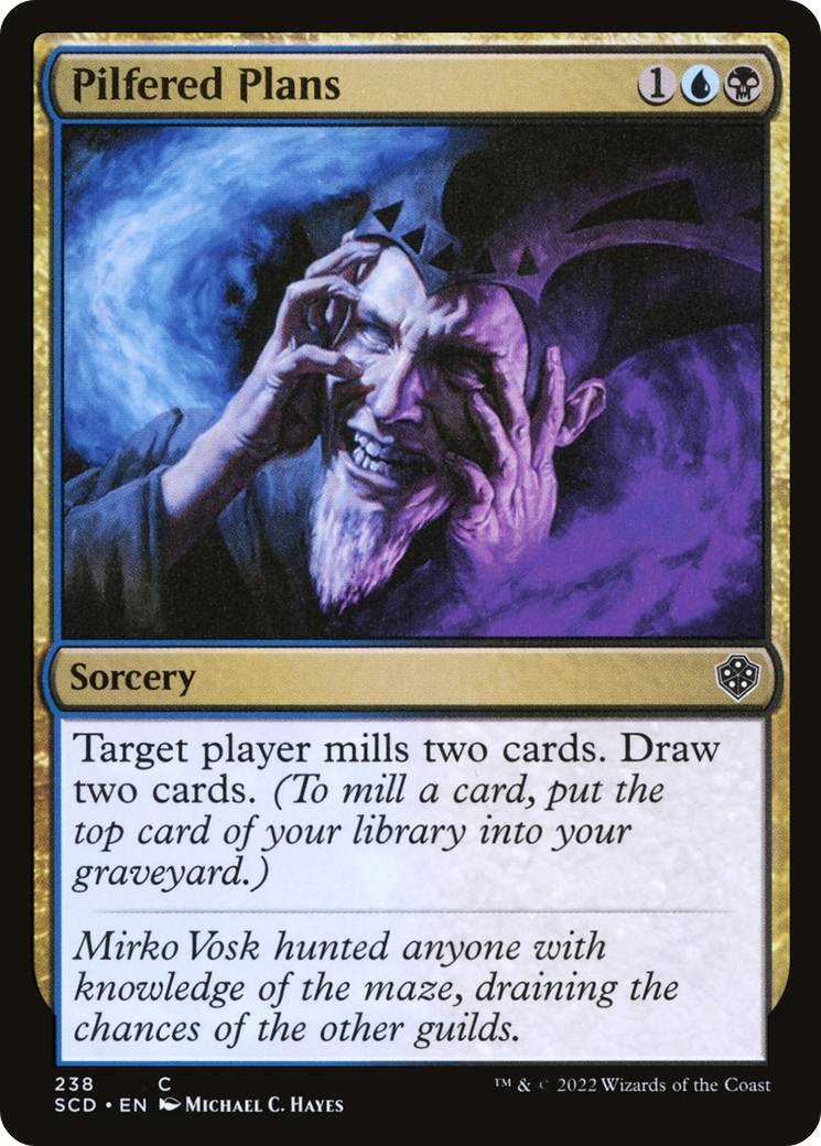 Pilfered Plans [Starter Commander Decks] | Webway Games