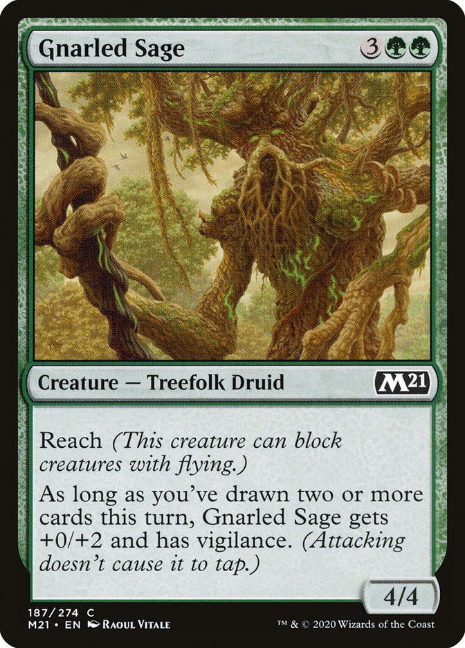 Gnarled Sage [Core Set 2021] | Webway Games