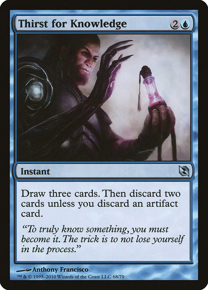 Thirst for Knowledge [Duel Decks: Elspeth vs. Tezzeret] | Webway Games