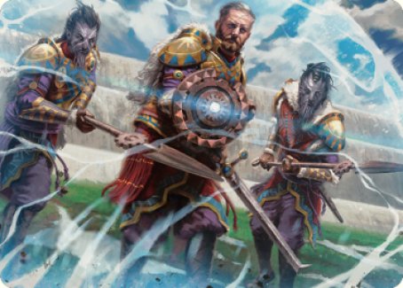 Argivian Phalanx Art Card [Dominaria United Art Series] | Webway Games