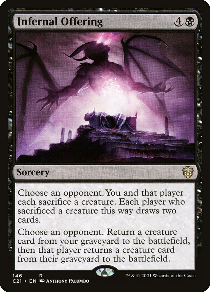 Infernal Offering [Commander 2021] | Webway Games