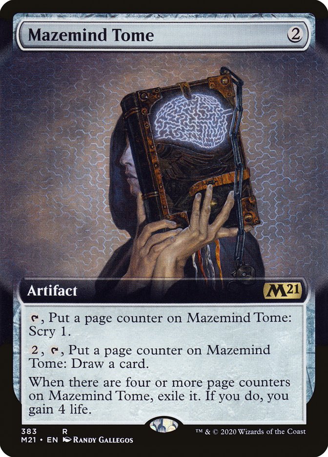 Mazemind Tome (Extended Art) [Core Set 2021] | Webway Games