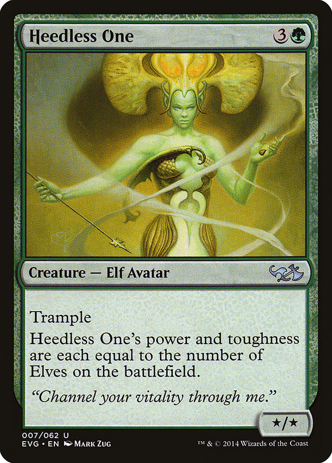 Heedless One (Elves vs. Goblins) [Duel Decks Anthology] | Webway Games