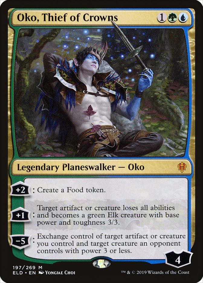 Oko, Thief of Crowns [Throne of Eldraine] | Webway Games