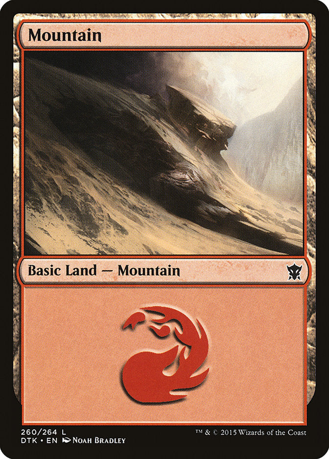 Mountain (#260) [Dragons of Tarkir] | Webway Games