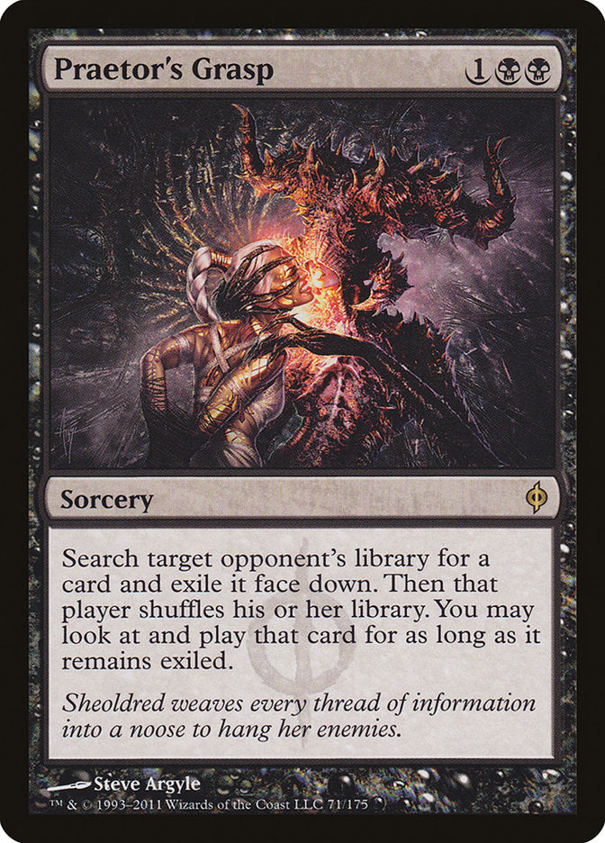 Praetor's Grasp [New Phyrexia] | Webway Games