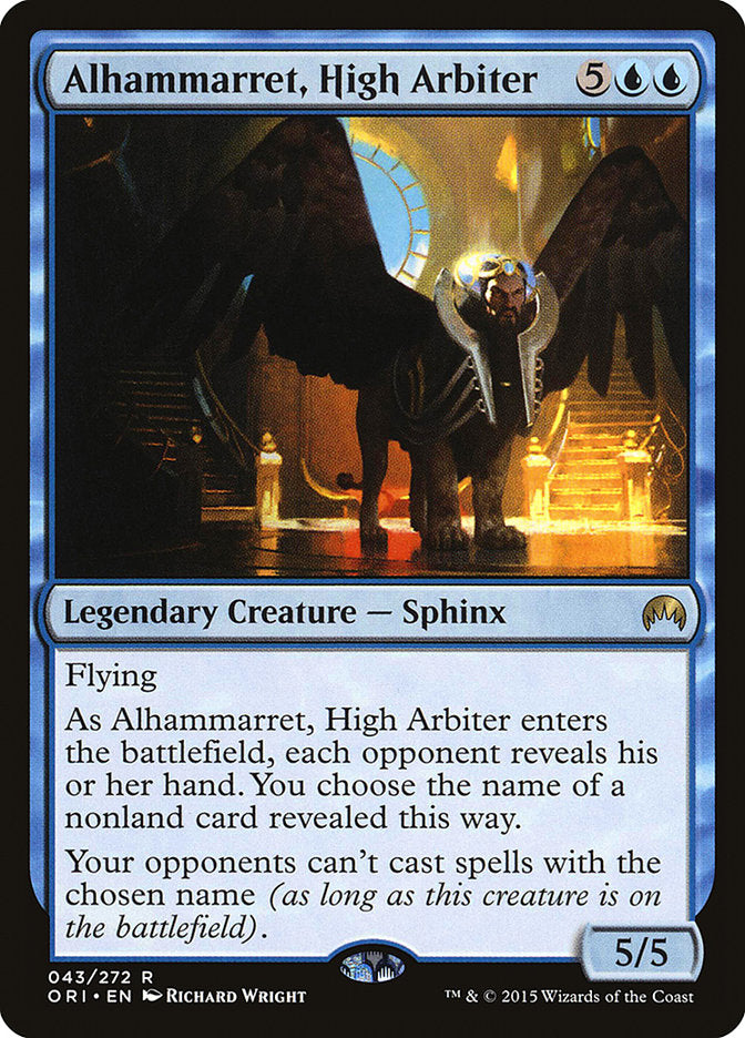 Alhammarret, High Arbiter [Magic Origins] | Webway Games