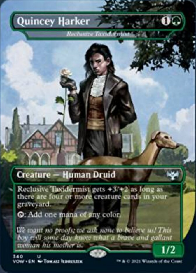 Reclusive Taxidermist - Quincey Harker [Innistrad: Crimson Vow] | Webway Games