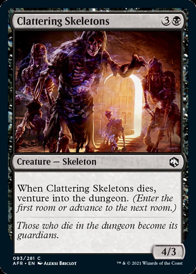 Clattering Skeletons [Dungeons & Dragons: Adventures in the Forgotten Realms] | Webway Games