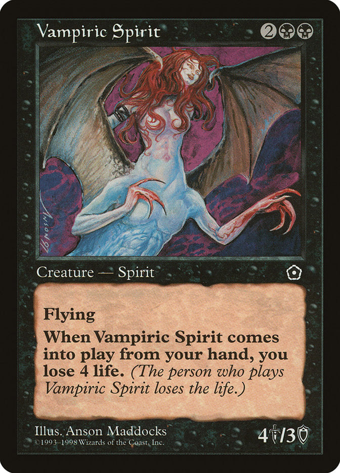 Vampiric Spirit [Portal Second Age] | Webway Games