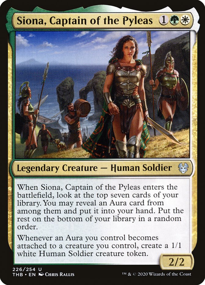 Siona, Captain of the Pyleas [Theros Beyond Death] | Webway Games